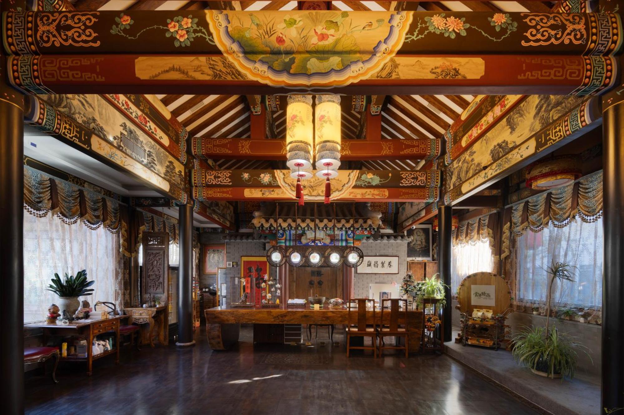 Datong Yunzhong Traditional Courtyard ภายนอก รูปภาพ